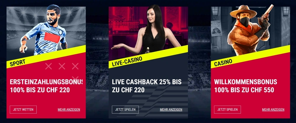 Live-Spiele bei Rabona